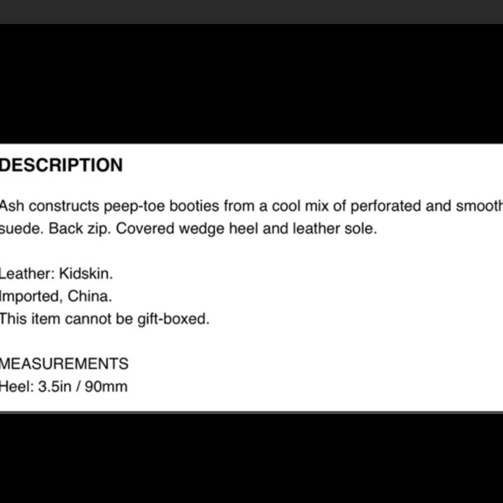 Ash June Suede Perforated Wedges - image 3